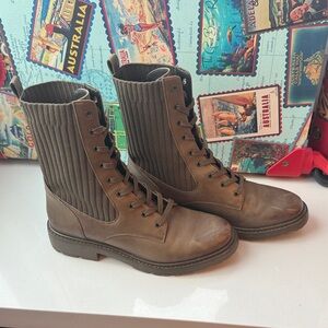 Sam Edelman Olive Combat Boots